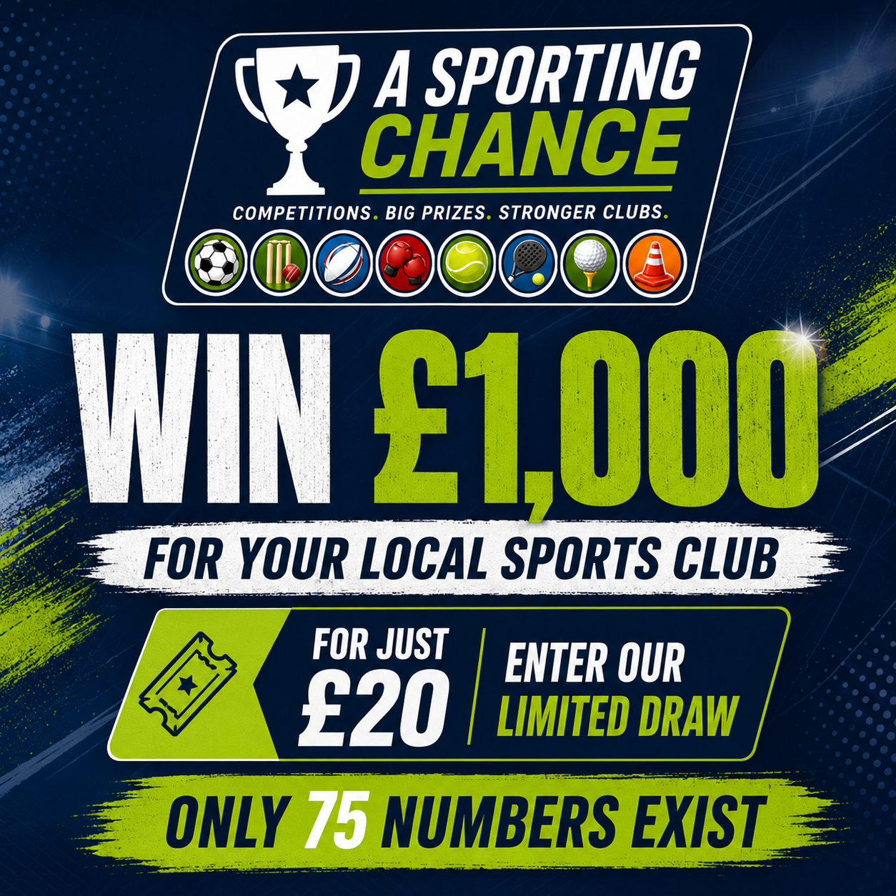 Win £1,000 for Your Local Sports Club